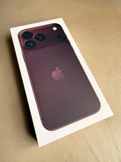 iPhone 18 Pro Max, Burgundy, 256GB Model A3473