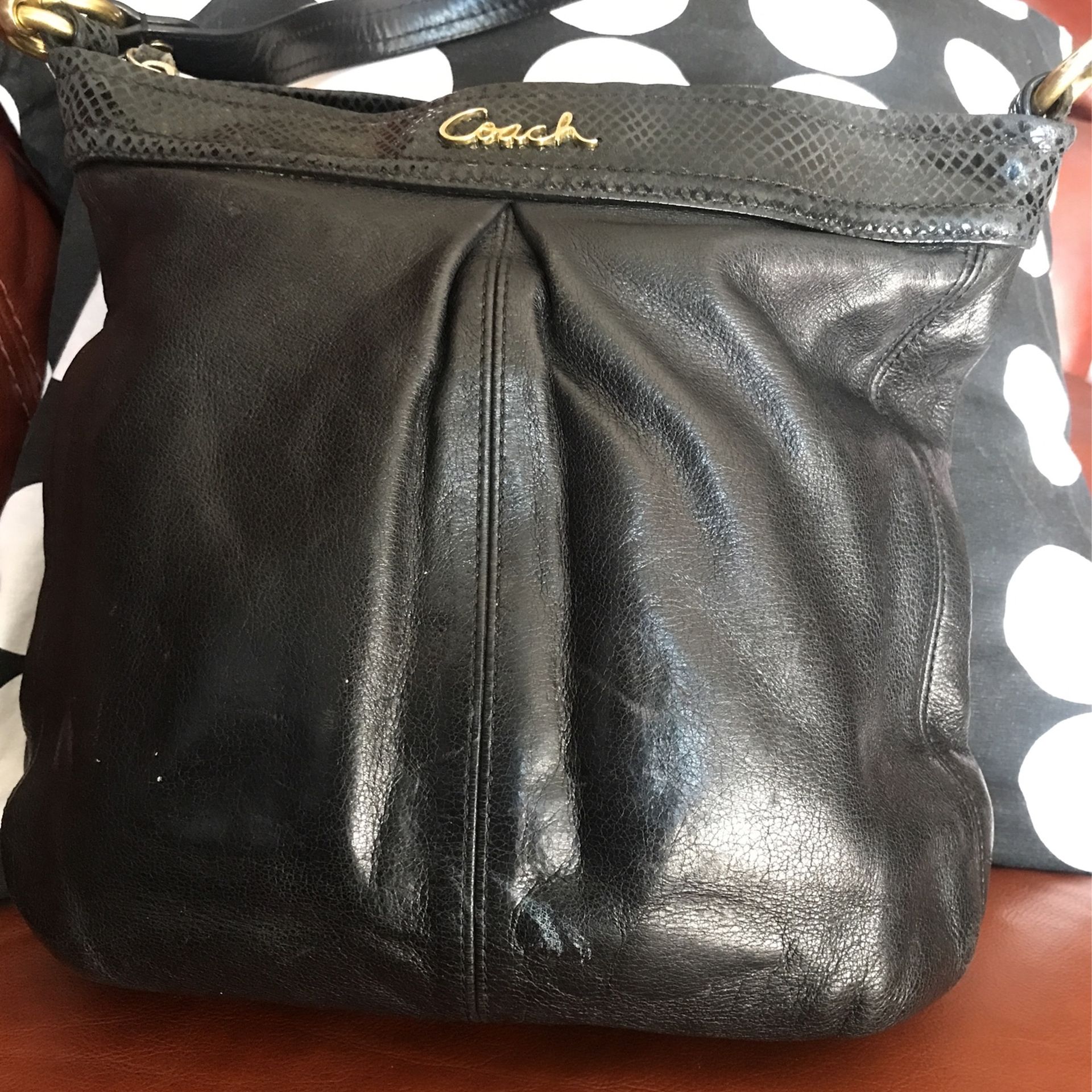 Coach Ashley Leather Hippie Bag No A1381 F20114 for Sale in Sacramento CA OfferUp