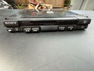 Vintage Sony XK8D car Stereo cassette player as is
