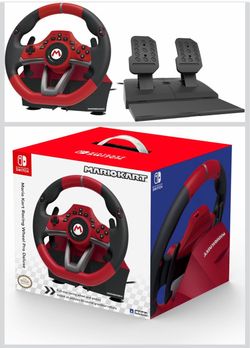 🏎️ HORI Mario Kart Racing Wheel Pro Deluxe – NSW-228U 🎮 🔥 Racing Wheel + Pedals for Nintendo Switch / PC