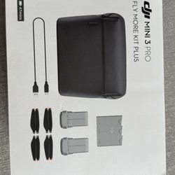 DJI Mini 3 Pro Intelligent Fly More Kit Plus