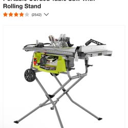Ryobi Table Saw 