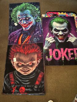 Joker and Chucky Rugs