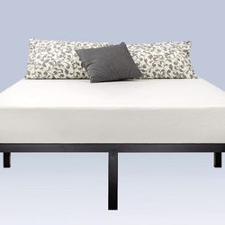 Queen Bedframe, Queen Mattress, And Headboard