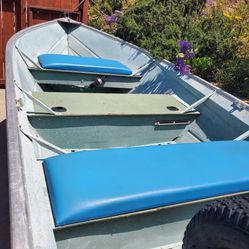 12ft Aluminum Fishing Boat (Boat Only)