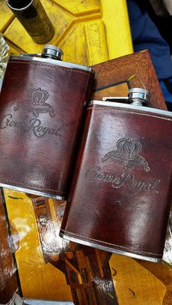 Crown royal flask