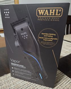 🔥WAHL 5 STAR SERIES "VAPOR" CORDLESS CLIPPERS NEW W/BOX, 💲165 TAKES THEM🔥