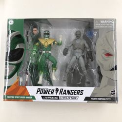 Hasbro Power Rangers Lightning Collection Green Ranger & Putty Figures