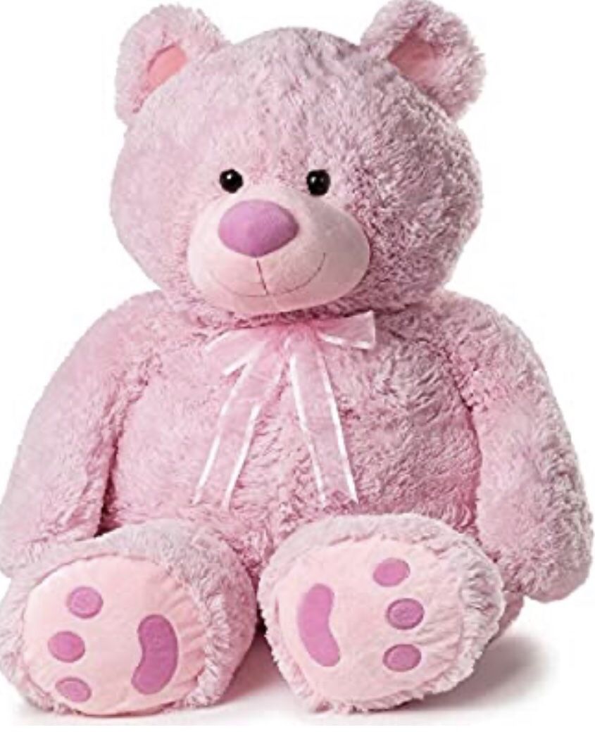 47 inch giant Plush Pink Teddy Bear