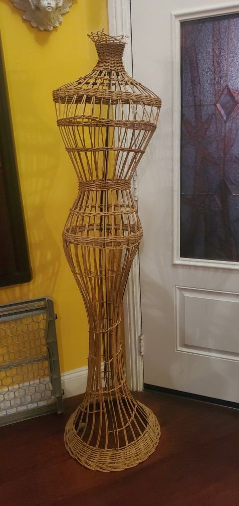 Wicker Rattan Mannequin