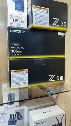 Nikon Z6 Iii Camera with Nikon 105mm Lens 
