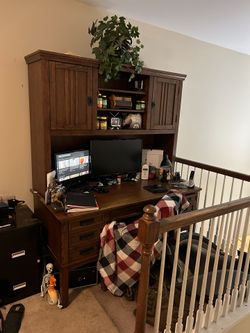 Desk With Storage