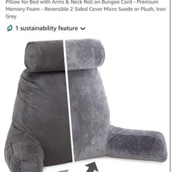Reading Sit Up Bed - XXL Pillow