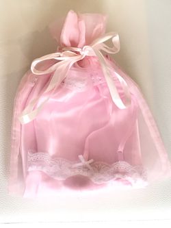 Brand new silky pink sleepwear size Large