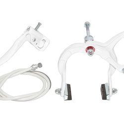 NEW Bicycle Bmx Rear Brake Caliper White