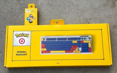Pokemon Keyboard and Caps