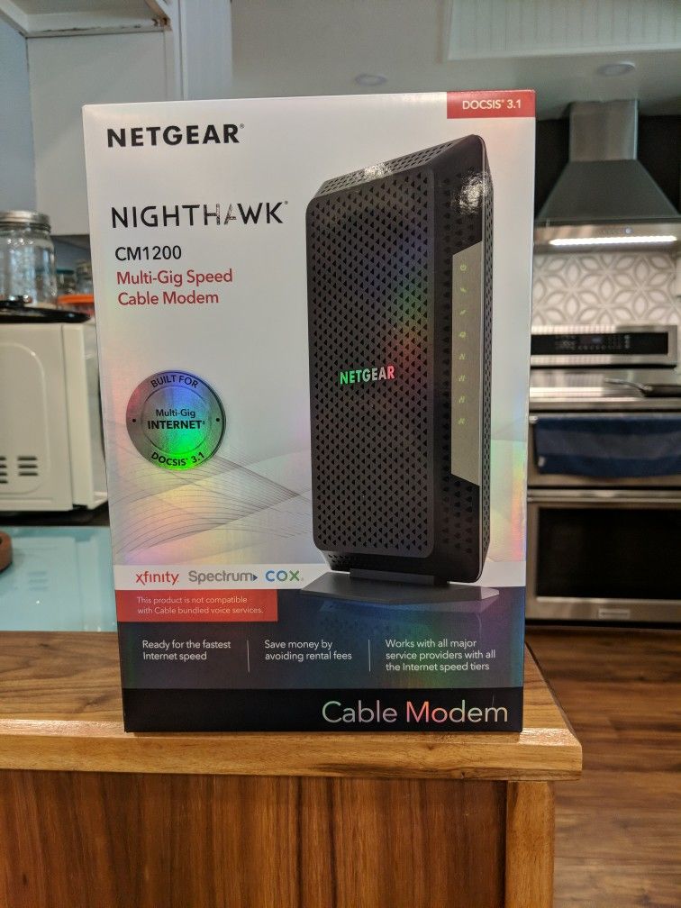 Netgear Nighthawk 10 Gbps Cable Modem