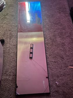 58x14 inch stand up mirror