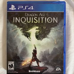 Dragon Age Inquisition Ps4