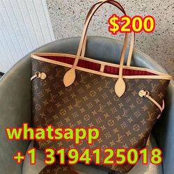 Louis Vuitton Neverfull MM tote bag  Red Inside 