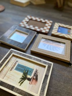 Assorted Variety of Small Target Picture Frames