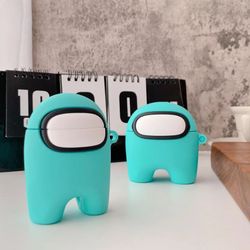 Blue Among Us AirPod Case