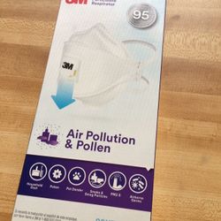 3M Air Pollution & Pollen Face Mask Respirator