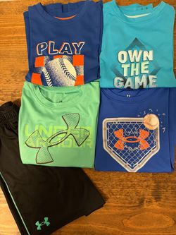 Boys Athletic Shirt Bundle size 6/7