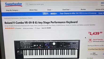 Roland V combo vr 9 61