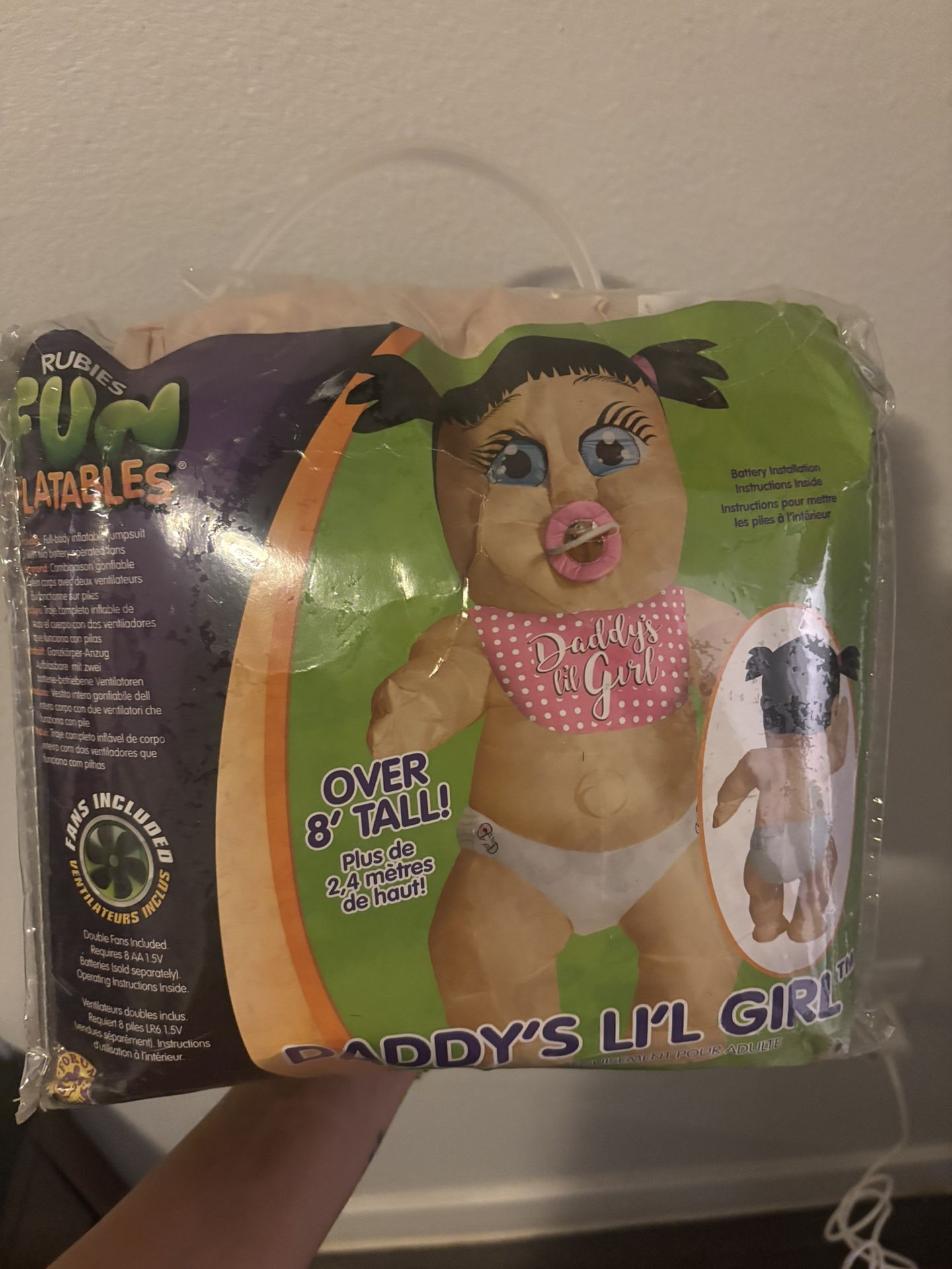It’s A Boy, It’s A Girl , Costume , Can Be Used For Halloween Or A Gender Reveal Which I Used It For