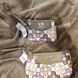 Small Wristlet And Large Wristlet 