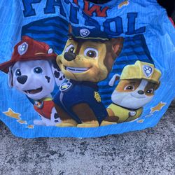 Paw patrol reverse comforter twin size with travel pillow And Pillow  Case