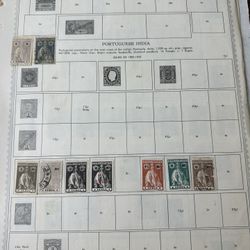 Portuguese India Collection Of 50 Stamps Used 