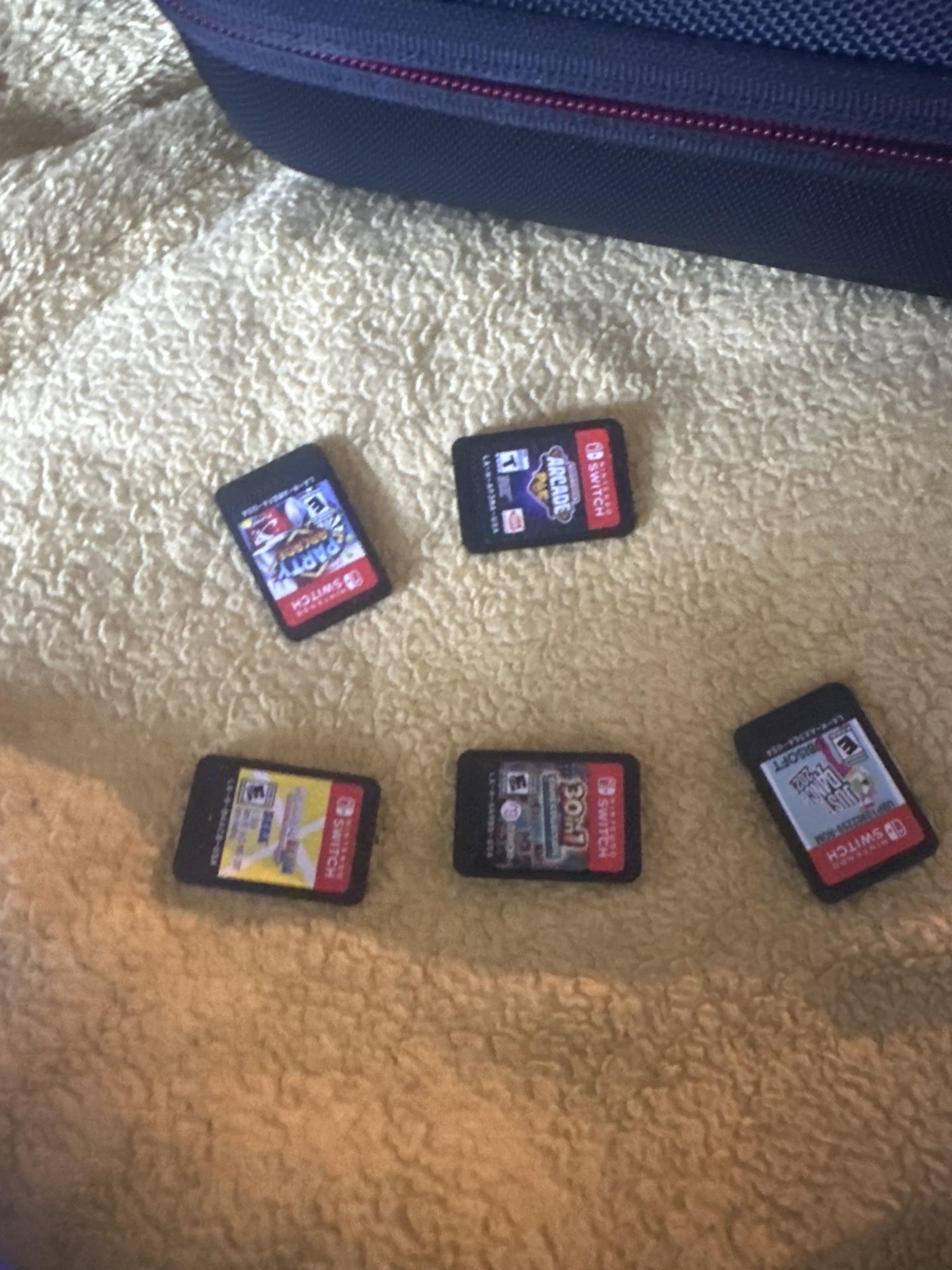 5 Nintendo Switch Games With Case