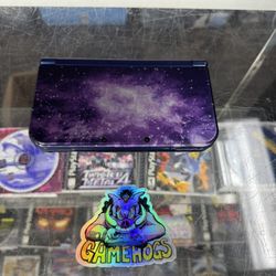 New Nintendo 3DS XL  Space Galaxy Edition With Charger Non Modded $280 Gamehogs 11am-7pm