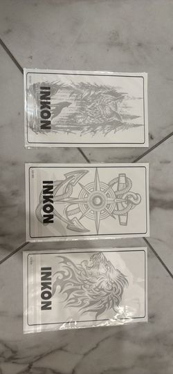 INKON Realistic Temporary Tattoo — New/Unopened, Pick Up Today (No 2-Week Shipping Wait)