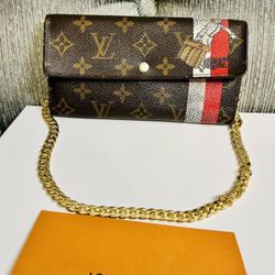 Louis Vuitton limited Edition Authentic Wallet On Chain 