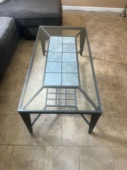 Coffee table and 2 end tables