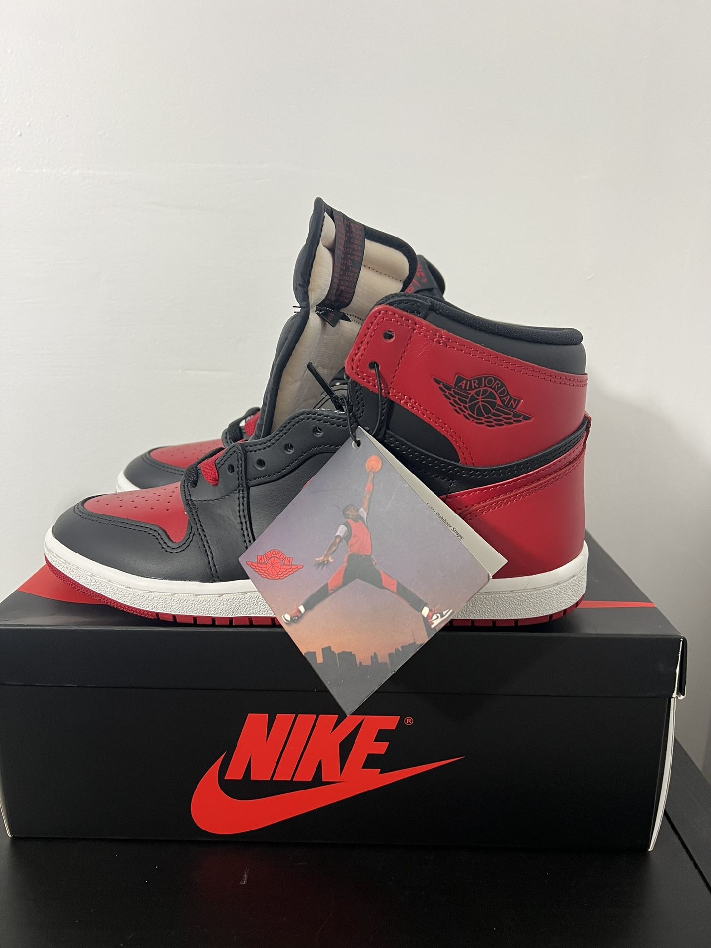 Jordan 1 Bred 85 Size 9.5 DS