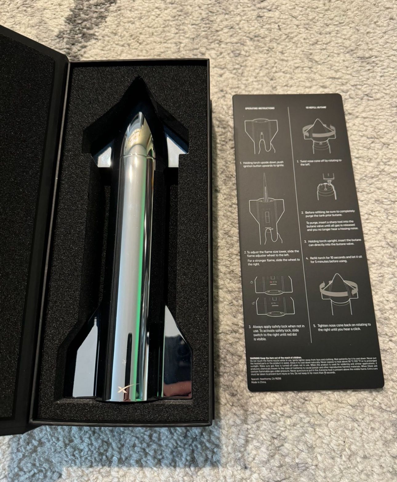 SpaceX Tesla Starship Torch