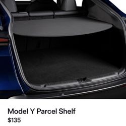 Model Y Parcel Shelf 
