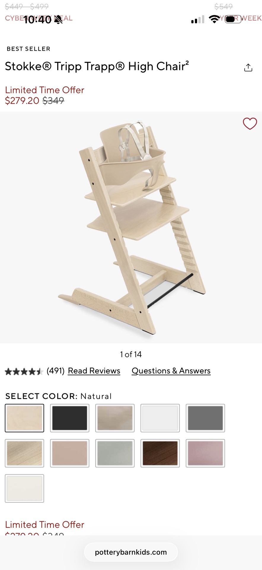 Stokke Tripp Trapp High Chair