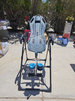 Teeter inversion table