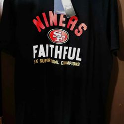 Brand New 49er's Shirt! ( Size Large Only)