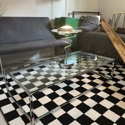 Cb2 Glass Top Coffee Table 