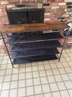 Shoe Rack - 4 Tier