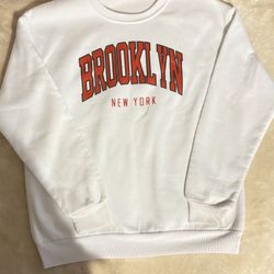 Sweatshirt White Medium 