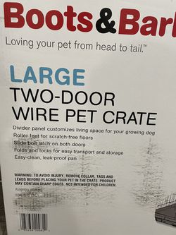 Premium 2-Door Dog Crate: The Ultimate Palace For Your Pooch Thumbnail