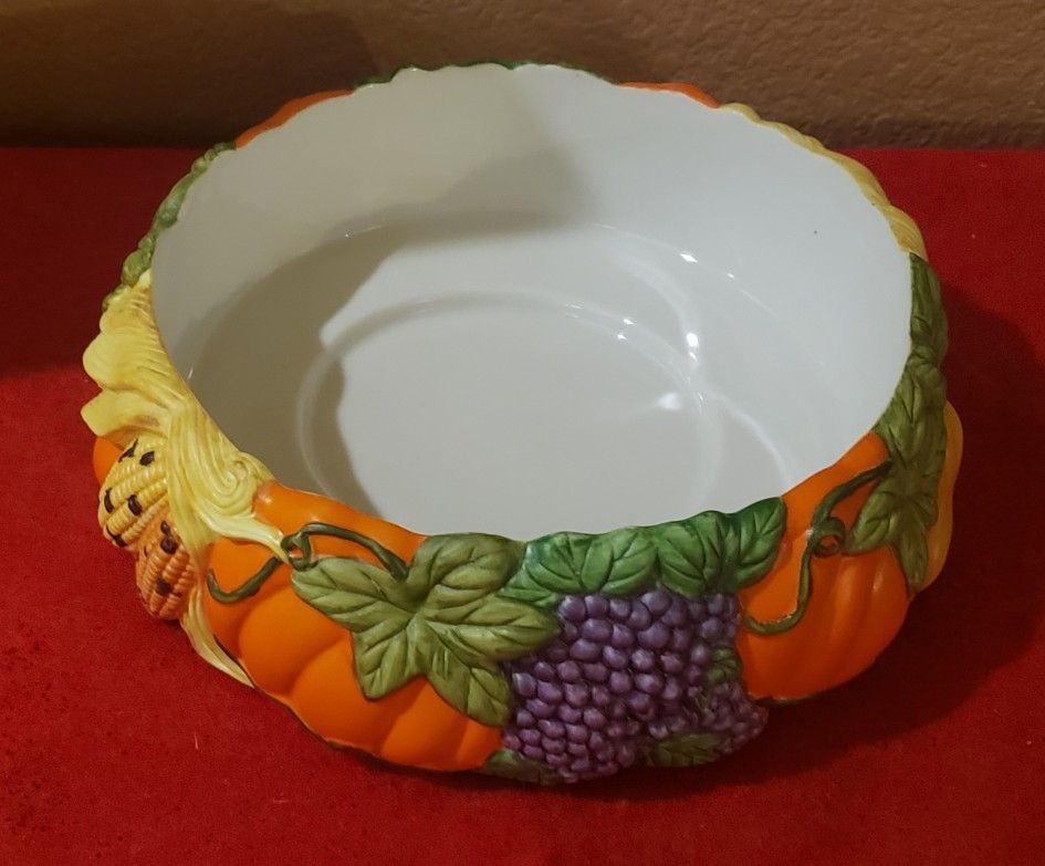 Partylite Harvest Time 3 Wick Candle Holder