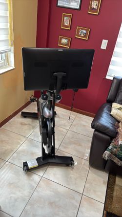 Peloton Exercise Bike, Touchscreen, Adjustable Seat, Magnetic Resistance